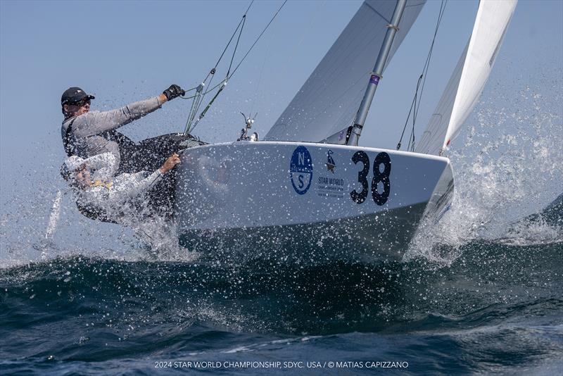 Star World Championship at San Diego Day 3 photo copyright Matias Capizzano taken at San Diego Yacht Club and featuring the Star class