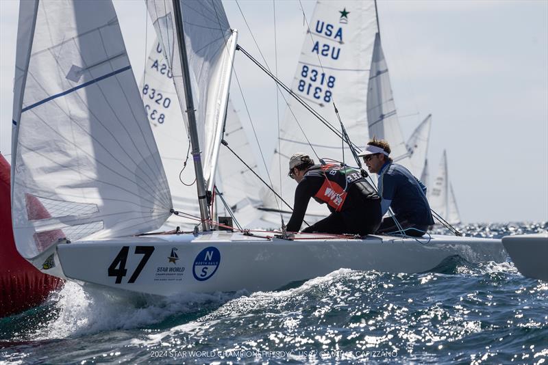 2024 Star World Championship photo copyright Matias Capizzano taken at San Diego Yacht Club and featuring the Star class