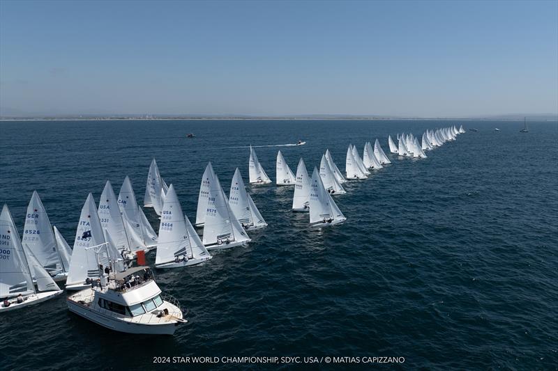 2024 Star World Championship photo copyright Matias Capizzano taken at San Diego Yacht Club and featuring the Star class