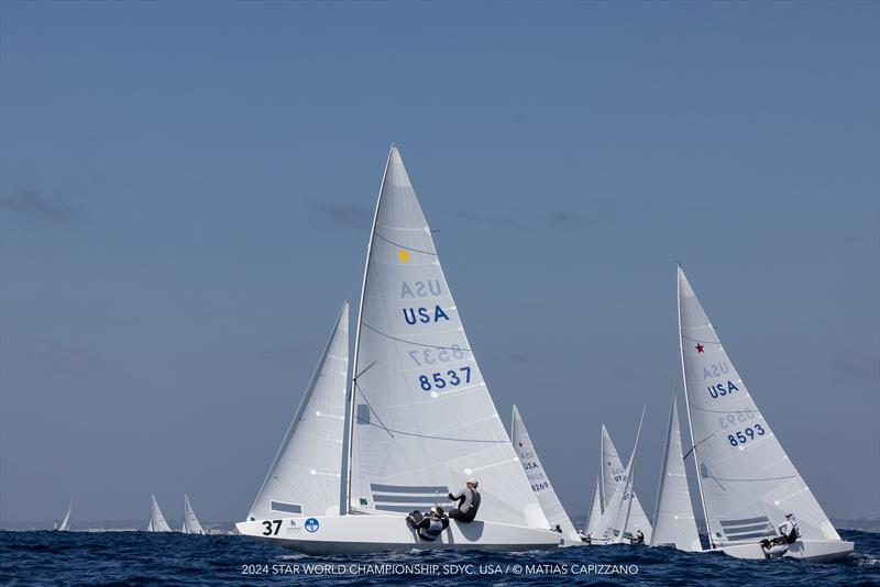 2024 Star World Championship photo copyright Matias Capizzano taken at San Diego Yacht Club and featuring the Star class