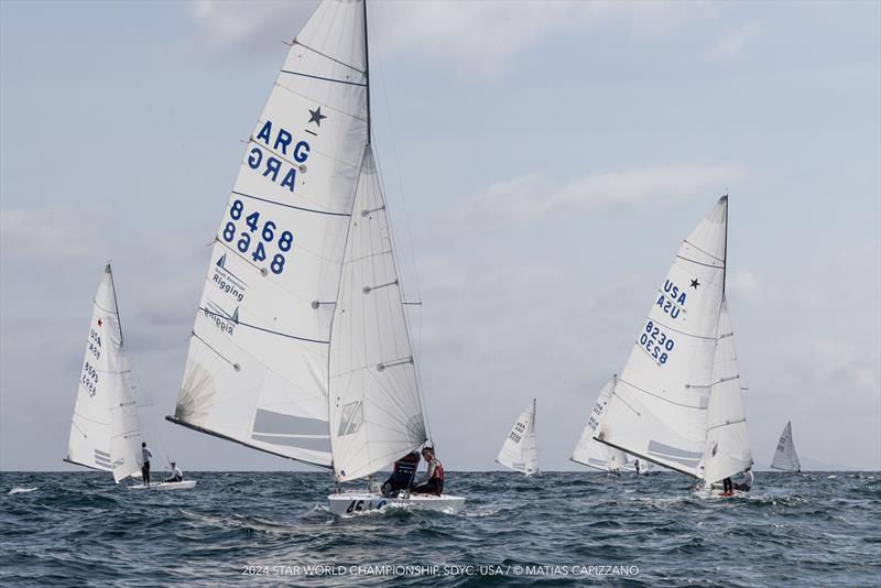 2024 Star World Championship photo copyright Matias Capizzano taken at San Diego Yacht Club and featuring the Star class