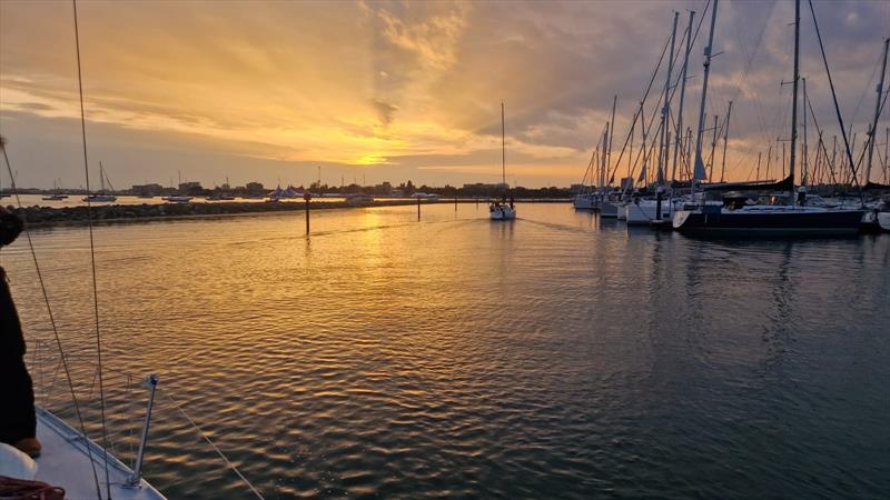 3rd placed David Pipe's photo showcasing a stunning sunset while returning to Parkstone Yacht Club, Poole - Stoneways Marine Insurance Amateur Marine Photographer of the Year 2025 competition - photo © David Pipe