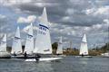 Race 3 under way at the Up River Streaker Open &copy; Rob Bodman