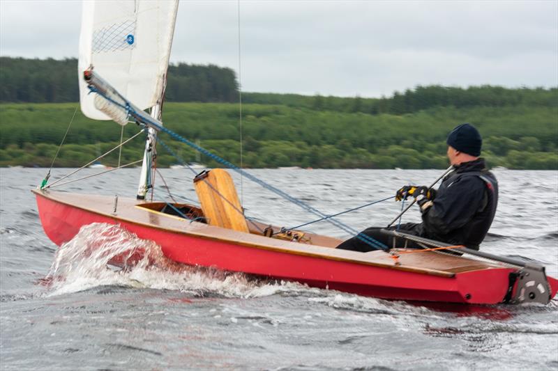 Come on Streaker lets go during the Border Counties Midweek Sailing Series at Llyn Brenig photo copyright Pete Chambers taken at Llyn Brenig Sailing Club and featuring the Streaker class