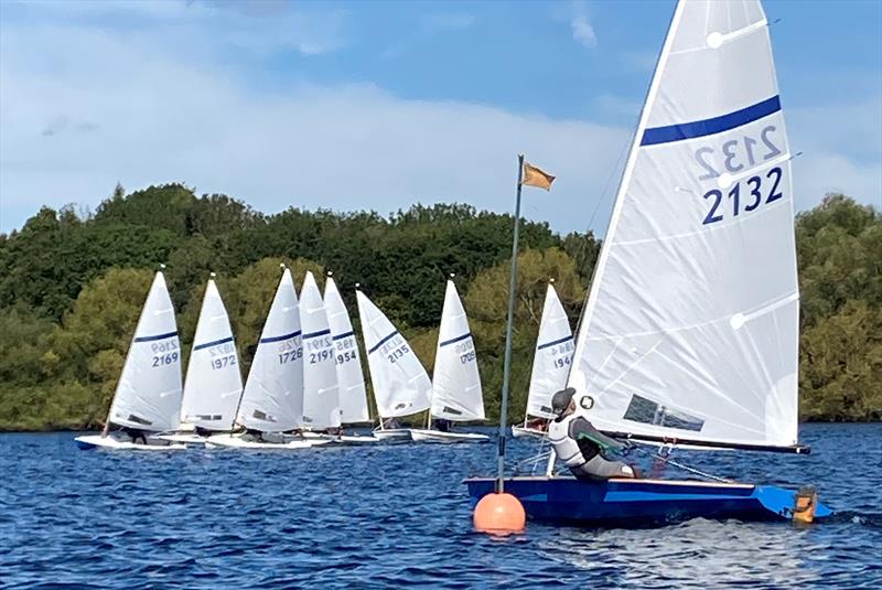 Start line - HD Sails Streaker Southern Paddle open meeting at Burghfield photo copyright John Grey taken at Burghfield Sailing Club and featuring the Streaker class