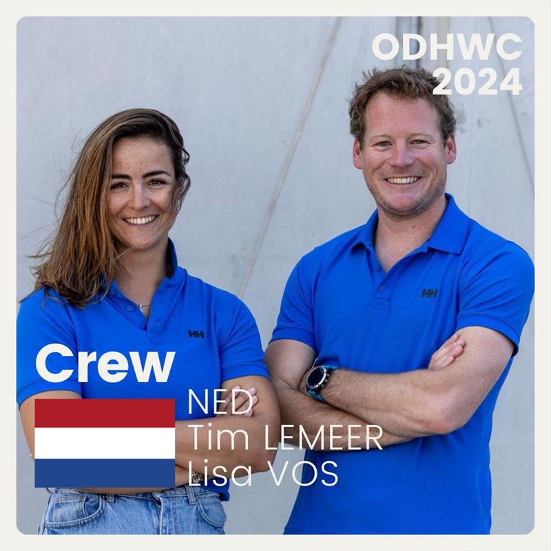 World Sailing Offshore Double Handed World Championship: Netherlands 2 -  Tim Lemeer & Lisa Vos photo copyright ODHWC 2024 taken at  and featuring the Sun Fast 30 class