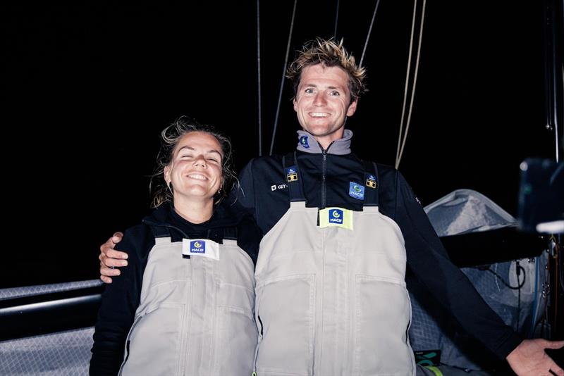 Charlotte Yven and Lois Berrehar (FRA) - Offshore Sailing World Championship day 1 photo copyright Anne Beaugé /LGL taken at  and featuring the Sun Fast 30 class