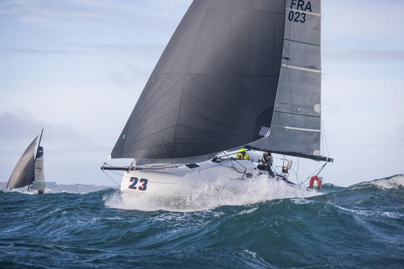 Lina Rixgens and Sverre Reinke (GER) - Offshore Double Handed World Championship - Leg 1 of the Agglomeration Final photo copyright Anne Beaugé / LGL taken at  and featuring the Sun Fast 30 class