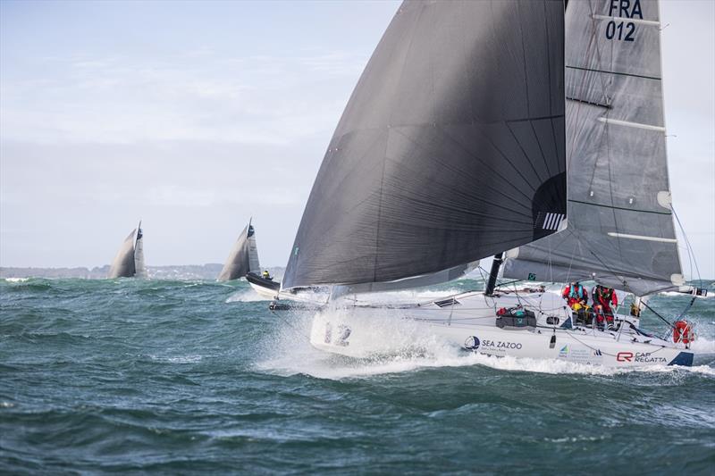 Offshore Double Handed World Championship - Agglomeration Final photo copyright Anne Beaugé / LGL taken at  and featuring the Sun Fast 30 class