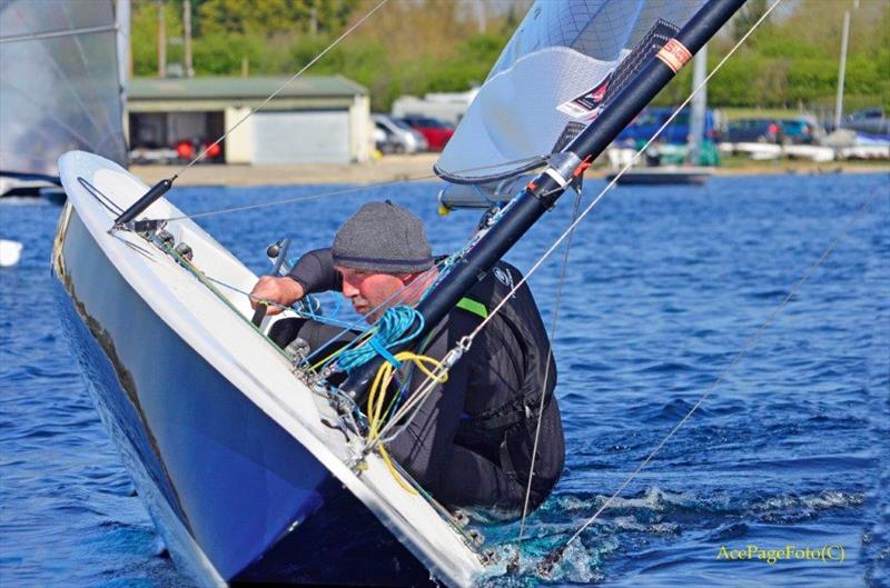 Supernova Spring Championship at Bowmoor photo copyright Derrick Page taken at Bowmoor Sailing Club and featuring the Supernova class
