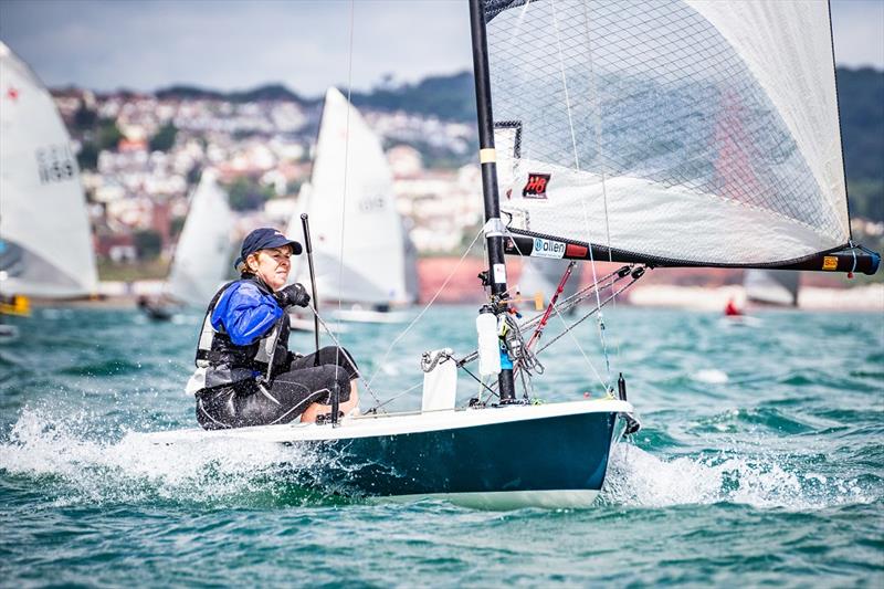 Down the run in the Supernova National Championships at Paignton - photo © Peter Mackin / www.pdmphoto.co.uk