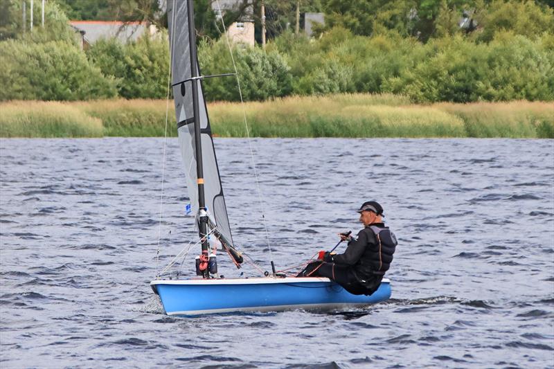 Overall winner, Eric Haselden - Border Counties Midweek Sailing Series event 4 at Llyn Tegid - photo © John Hunter