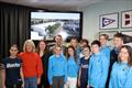 Ministers Crakenthorpe, Moriarty, Cately with NCYC Sailing Academy instructors &copy; Newcastle Cruising Yacht Club