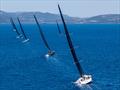 Moat, leader in the Blue division, Giorgio Armani Superyacht Regatta 2026 &copy; YCCS / Studio Borlenghi