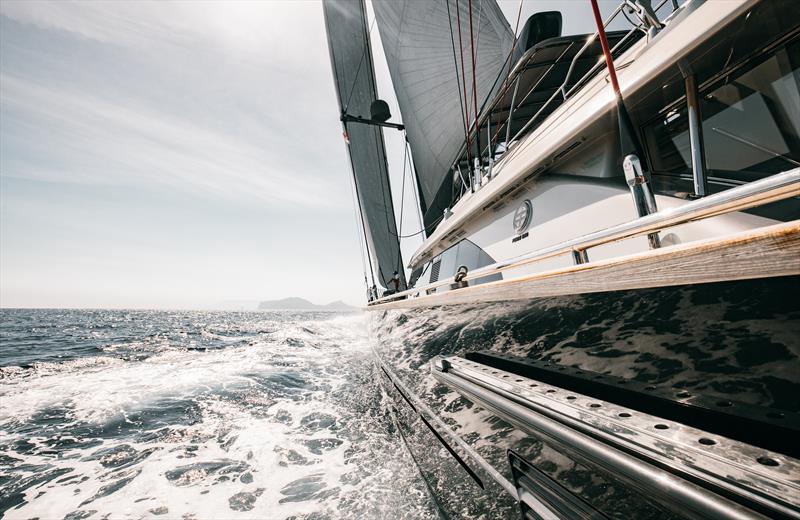 Using sails is more environmentally friendly but is reliant on weather to travel between destinations. Having sails and hybrid technology on board would make any sailing yacht better for the environment due to decreased carbon emissions photo copyright Photo supplied taken at  and featuring the Superyacht class