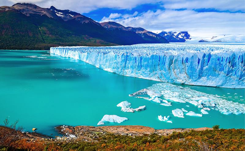 Perito Moreno glacier in Patagonia, Argentina photo copyright Photo supplied taken at  and featuring the Superyacht class