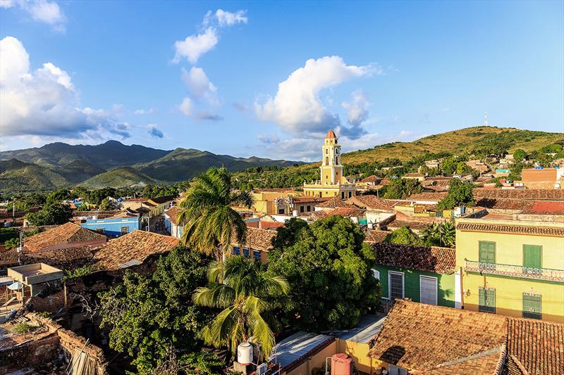 View over the city Trinidad on Cuba photo copyright Photo supplied taken at  and featuring the Superyacht class
