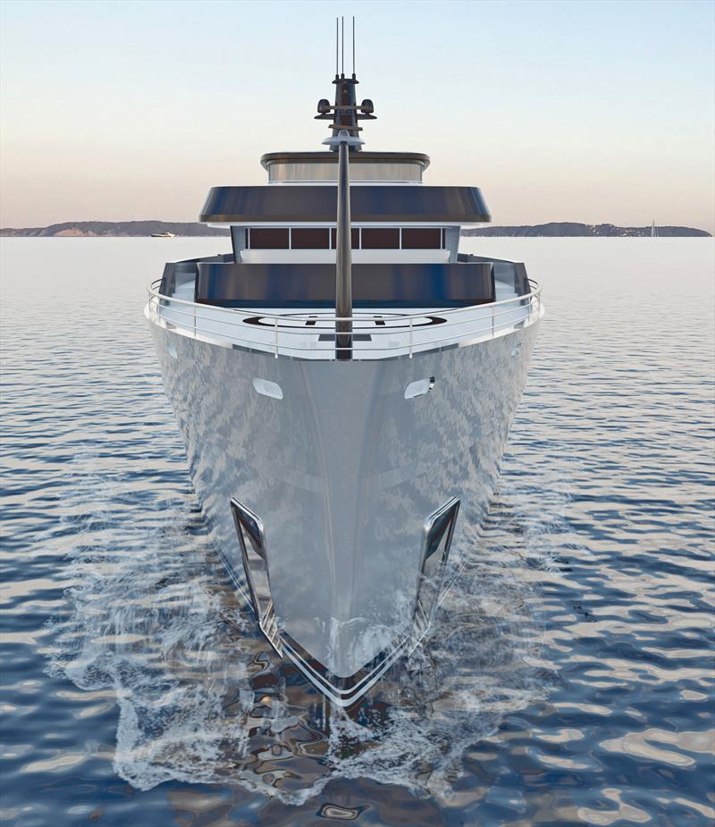 They'll know you're coming - Le Yacht by Lalique - photo © Philippe Renaudeau & Nicola Borella
