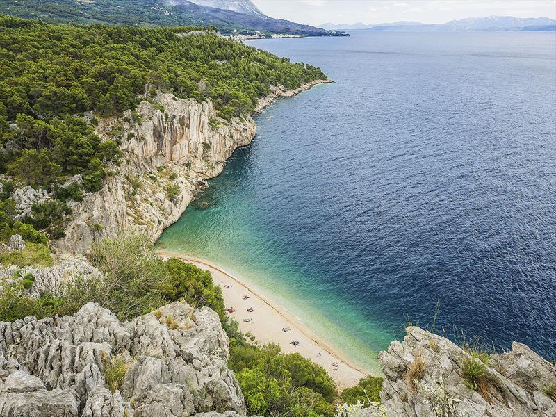 A serene, secluded beach in Croatia, a country full of uninhabited bays - photo © West Nautical