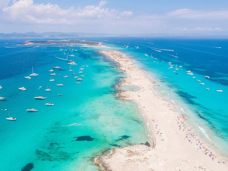 Ibiza's sister island, Formentera is renowned for its relaxed culture and clear blue waters. - photo © West Nautical