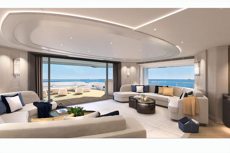 Hamptons - Akira Lounge photo copyright Heesen Yachts taken at  and featuring the Superyacht class