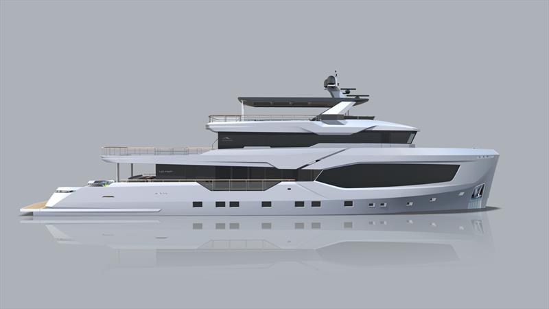 40MXP photo copyright Numarine taken at  and featuring the Superyacht class