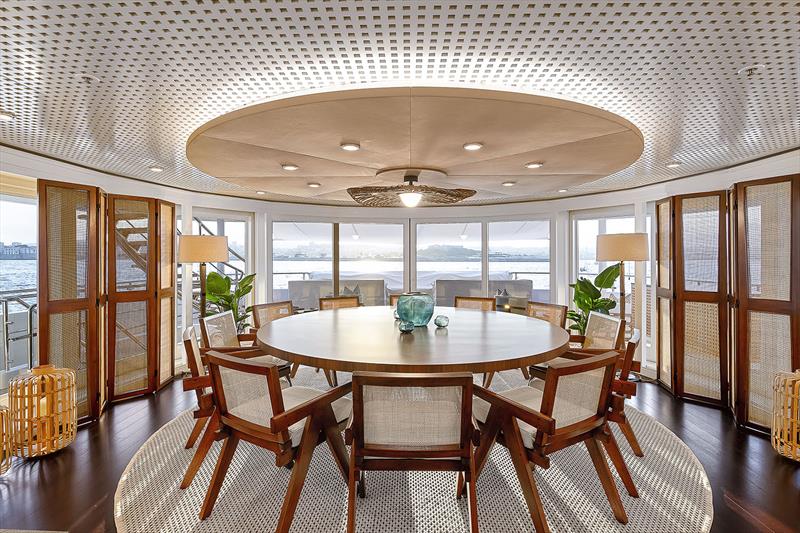Upper Deck dining on B2 - photo © Hill Robinson