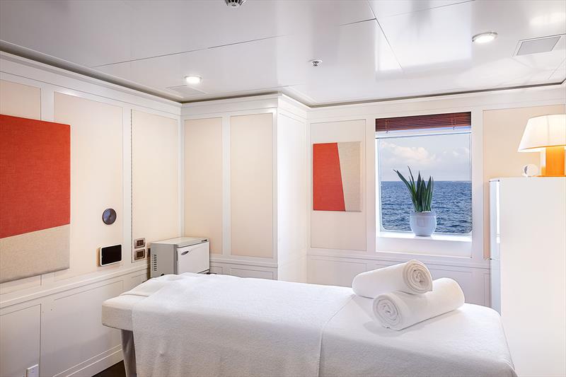 B2's Massage Room photo copyright Hill Robinson taken at  and featuring the Superyacht class