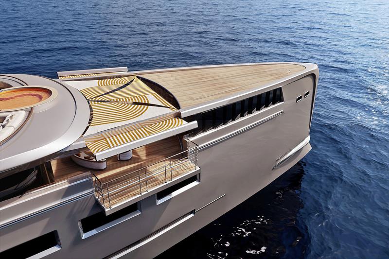 Clever use of space and detail elements to deliver a usable and convivial space photo copyright T.Fotiadis Design taken at  and featuring the Superyacht class