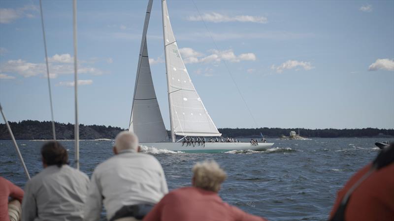 Spirit Superyachts Go Head to Head in Historic Match Race photo copyright Luke Dorey taken at Royal Swedish Yacht Club and featuring the Superyacht class