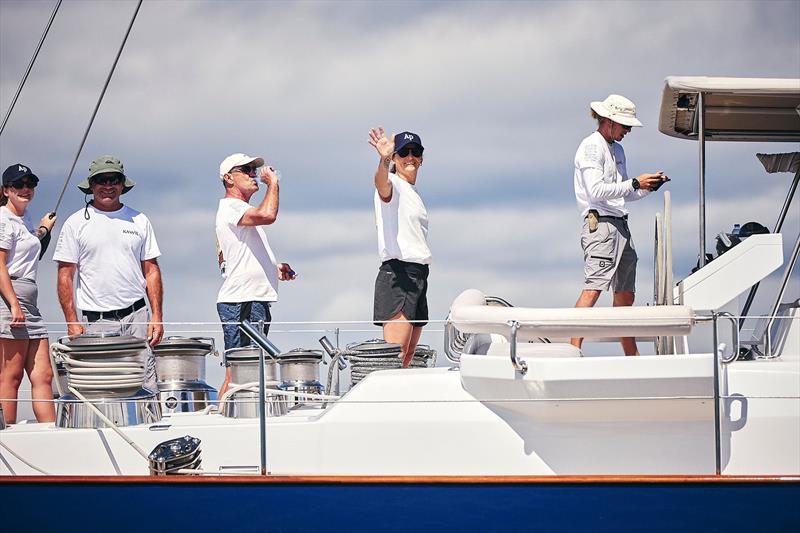 The crew enjoying their sailing aboard Kawil - The South Pacific Superyacht Rendezvous - photo © Matt Crawford