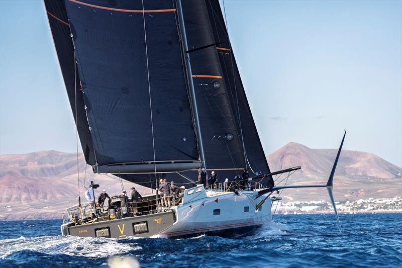 Baltic 111 Raven skippered by Damien Durchon starts the 2026 RORC Transatlantic Race - photo © James Mitchell