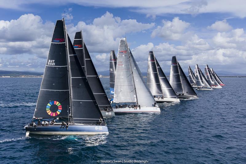 Swan One Design World Championships Day 1 - photo © Nautor's Swan / Studio Borlenghi