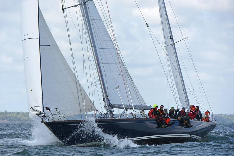Swan 55 yawl Lulotte, skippered by Ben Morris. - RORC Cowes Dinard St Malo Race - photo © Rick Tomlinson / RORC