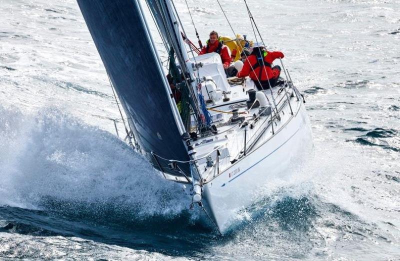 Hiroshi Nakajima's 1971 Frers-designed Swan 49 Hiro Maru photo copyright ROLEX / Carlo Borlenghi taken at Royal Ocean Racing Club and featuring the Swan class