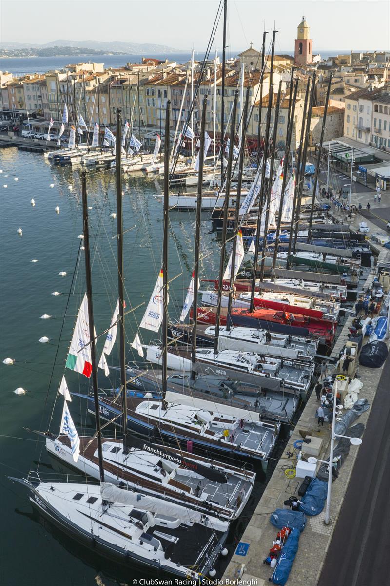 Nations Trophy 2025 in Saint-Tropez photo copyright ClubSwan Racing / Studio Borlenghi taken at Société Nautique de Saint-Tropez and featuring the Swan class
