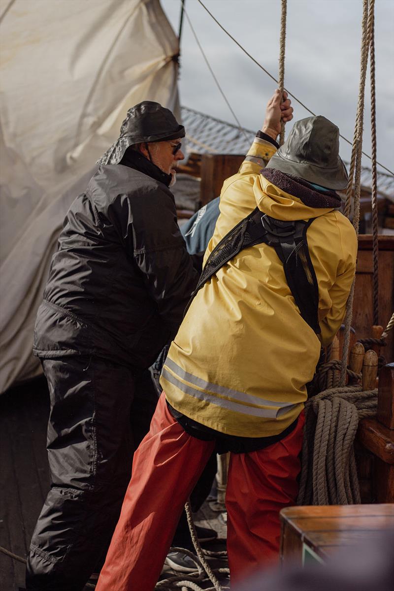 The old salts: Anders Haapala, Dennis Solberg - Limfjorden Rundt Regattas photo copyright Edgar Wroblewski taken at  and featuring the Tall Ships class
