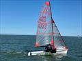 Stephen Nation & Theresa Page's Tasar during the Whitstable Yacht Club Club Championship 2025 © Steve Gray