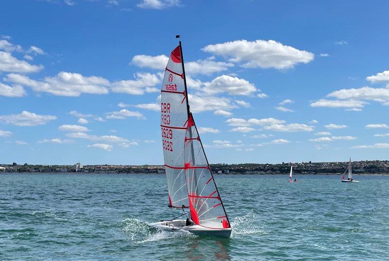 Rick and Sarah Perkins, overall winners - Whitstable Week 2025 - photo © Steve Gray