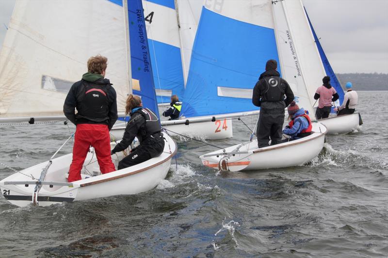 Exeter Excalibur 2018 photo copyright Florence Manzoni taken at Roadford Lake Sailing Club and featuring the Team Racing class