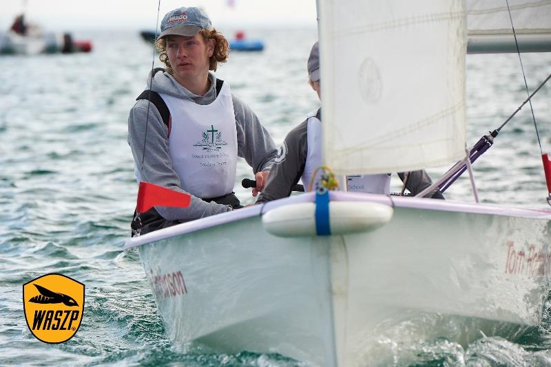 Alex Higgins of Westminster School competing in the regatta photo copyright Jennifer Medd taken at Blairgowrie Yacht Squadron and featuring the Team Racing class