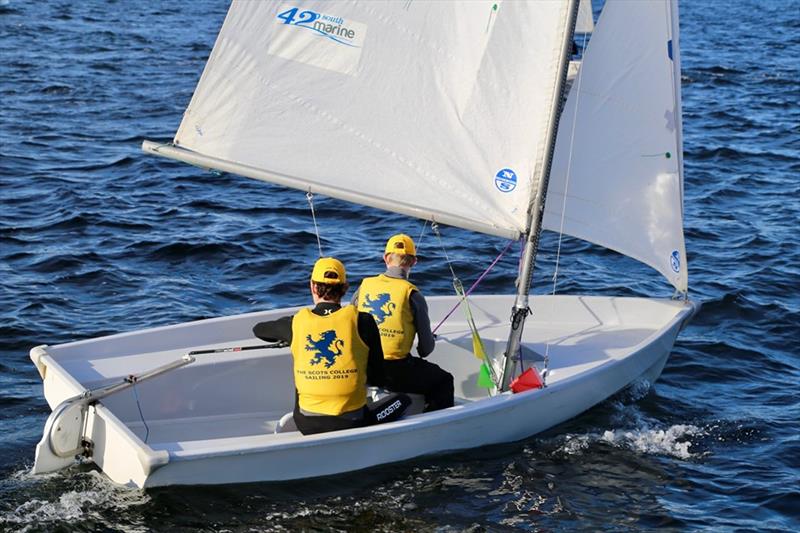 Final day at Australian Secondary Schools Team Racing Championships - photo © Sam Tiedemann