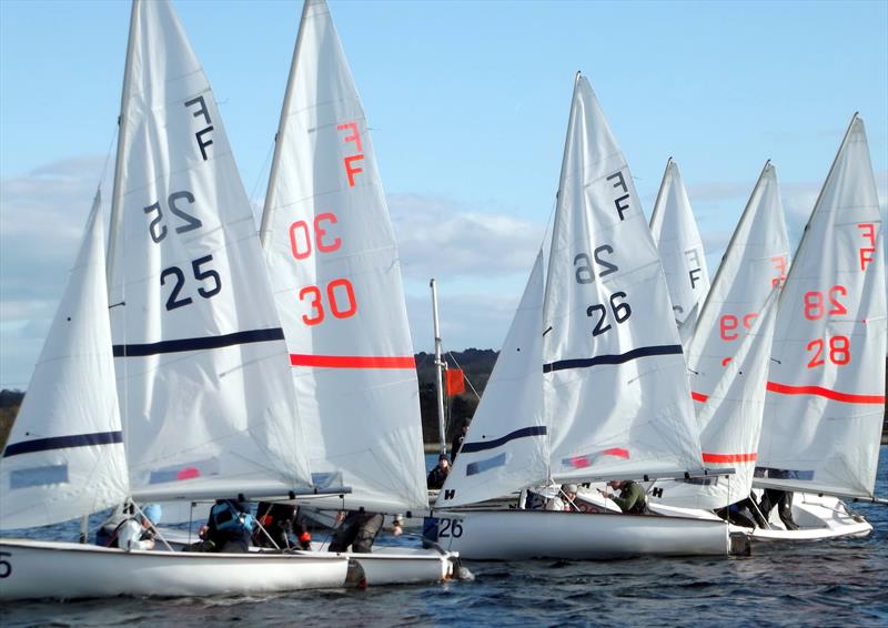 Oxford Top Gun Invitational Trophy 2023 photo copyright Nigel Vick taken at Oxford Sailing Club and featuring the Team Racing class