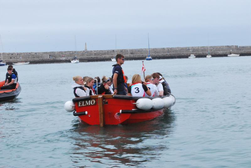 Elmo Trophy 2024 Youth Team Racing at Dun Laoghaire photo copyright Marc Little taken at Royal St George Yacht Club and featuring the Team Racing class