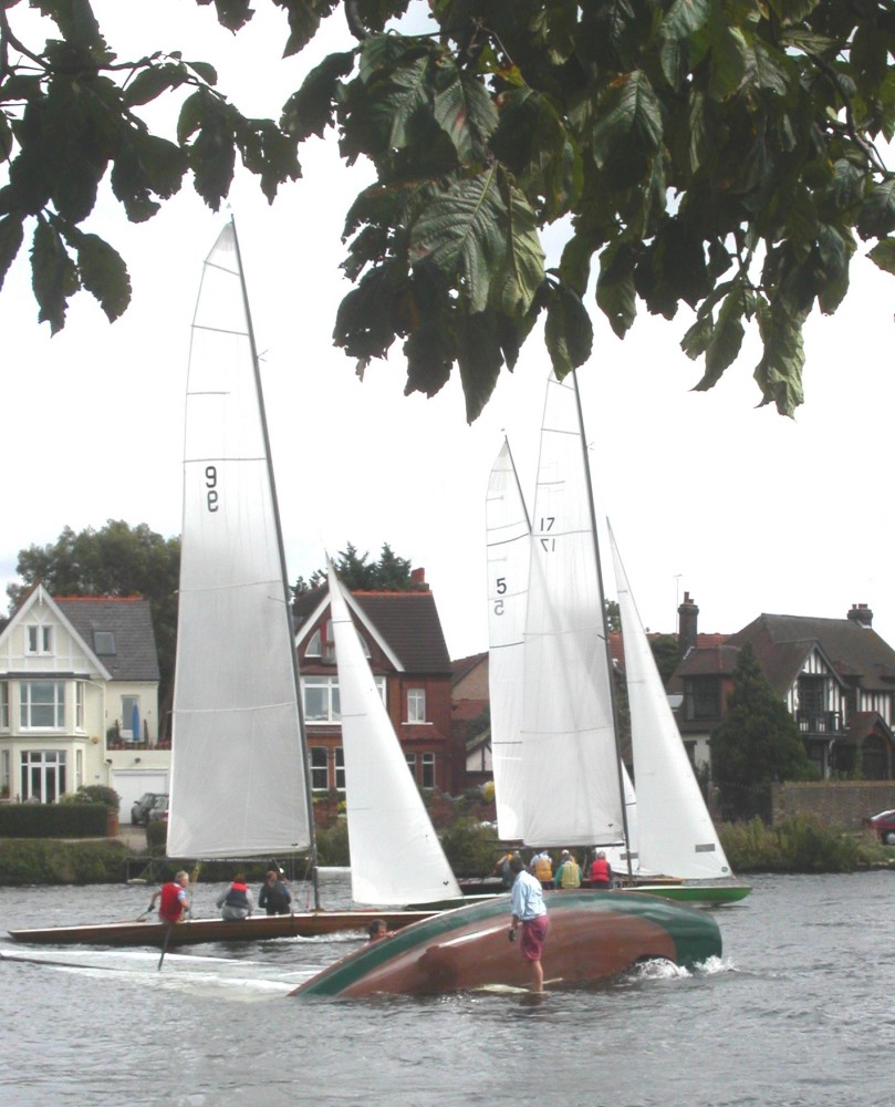 Action from the Thames A Rater Yates Cup & Braganza Bowl  photo copyright Jim Green taken at Tamesis Club and featuring the Thames A Rater class