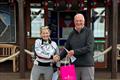 Debs Steele, 1st lady - 11th Antigua Sailing Day Regatta at St Edmundsbury © Mike Steele