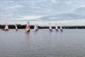 Junior Winter Regatta at Leigh & Lowton alongside Northern Feva Championships © Lindsay Welfare