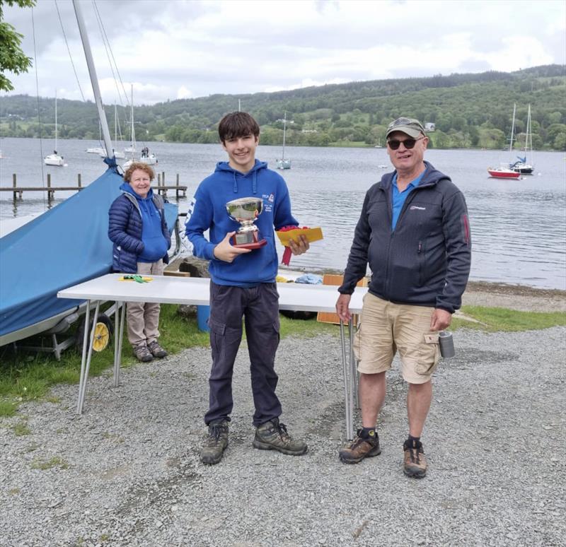 Topper North West Area Championship 2022 photo copyright Gareth Beacock taken at Coniston Sailing Club and featuring the Topper class
