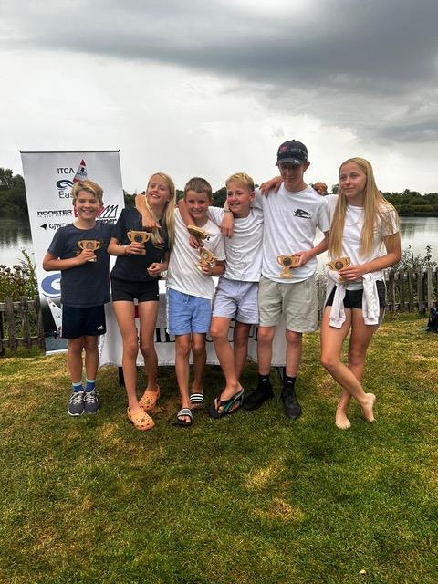 Eastern Topper Traveller Round 7 at Ely photo copyright Michael Wemyss taken at Ely Sailing Club and featuring the Topper class