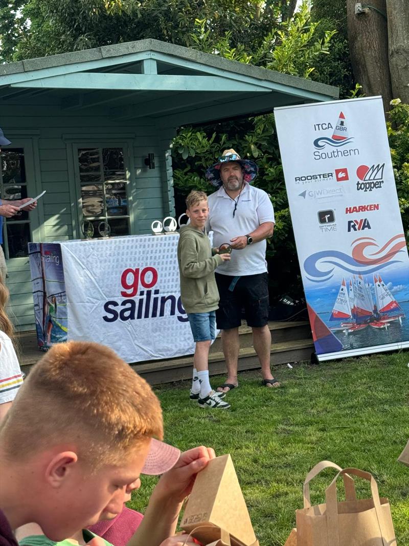 Rooster Southern Topper Traveller Series Event 2 at Portchester Sailing Club photo copyright Henry Martin taken at Portchester Sailing Club and featuring the Topper class